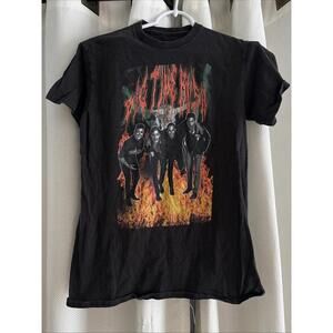 BIG TIME RUSH Black T-Shirt Size Small Tee Make offer!